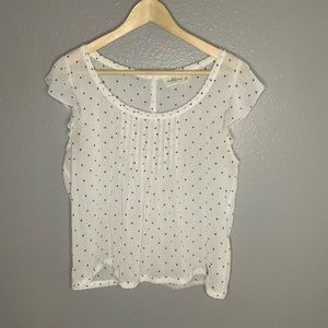 white Abercrombie and Fitch Blouse